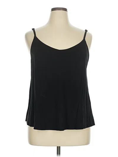 Pre-owned Torrid Tank Top Black Strapless Neckline Tops