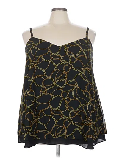 Torrid Tank Top Black Strapless Neckline Tops