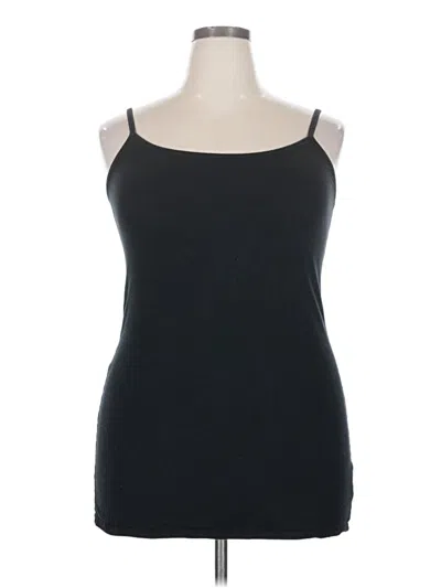 Pre-owned Torrid Tank Top Black Strapless Neckline Tops