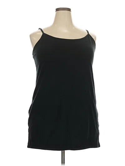 Pre-owned Torrid Tank Top Black Strapless Neckline Tops