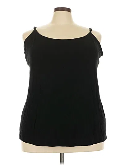 Pre-owned Torrid Tank Top Black Strapless Neckline Tops
