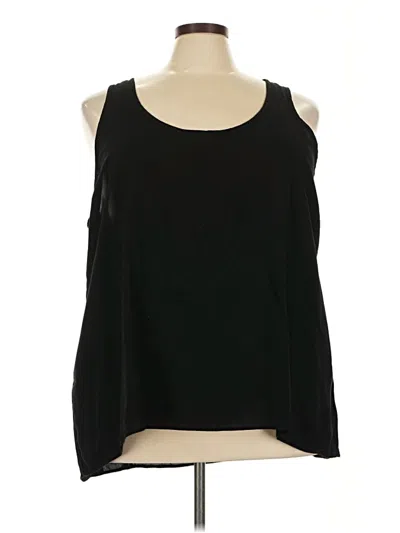 Pre-owned Torrid Tank Top Black Strapless Neckline Tops