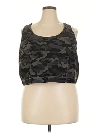 Pre-owned Torrid Tank Top Black Strapless Neckline Tops