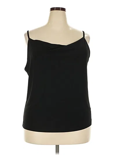 Torrid Tank Top Black Strapless Neckline Tops