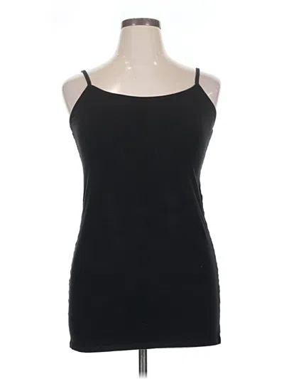 Pre-owned Torrid Tank Top Black Strapless Neckline Tops