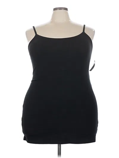 Pre-owned Torrid Tank Top Black Strapless Neckline Tops