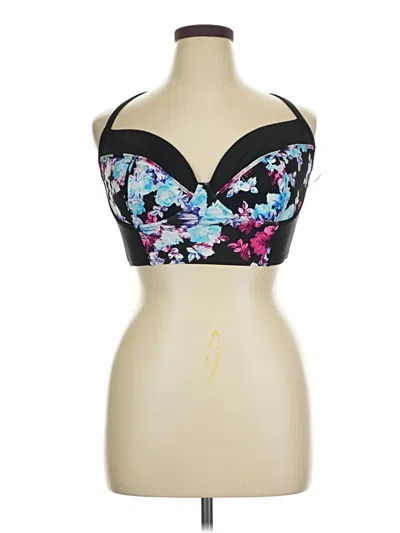 Pre-owned Torrid Tank Top Black Strapless Neckline Tops