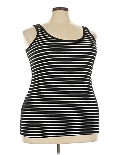 Pre-owned Torrid Tank Top Black Strapless Neckline Tops