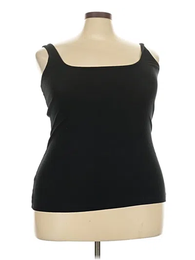 Torrid Tank Top Black Strapless Neckline Tops