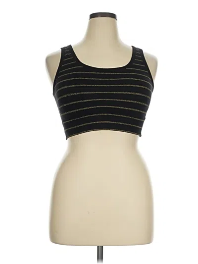 Pre-owned Torrid Tank Top Black Strapless Neckline Tops