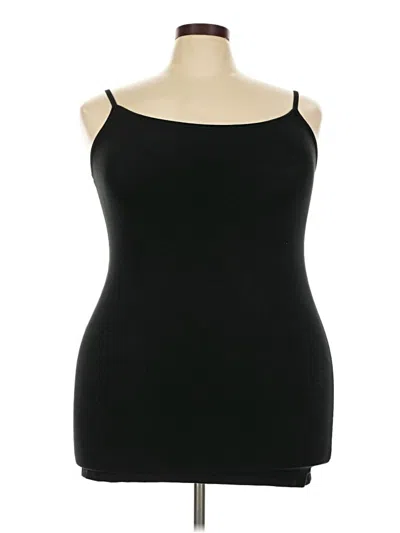 Pre-owned Torrid Tank Top Black Strapless Neckline Tops