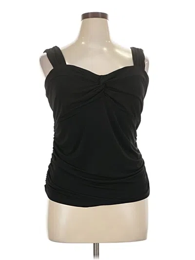 Pre-owned Torrid Tank Top Black Strapless Neckline Tops