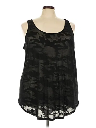 Pre-owned Torrid Tank Top Black Strapless Neckline Tops