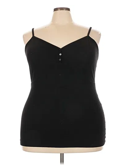 Pre-owned Torrid Tank Top Black Strapless Neckline Tops
