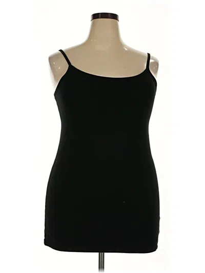 Pre-owned Torrid Tank Top Black Strapless Neckline Tops