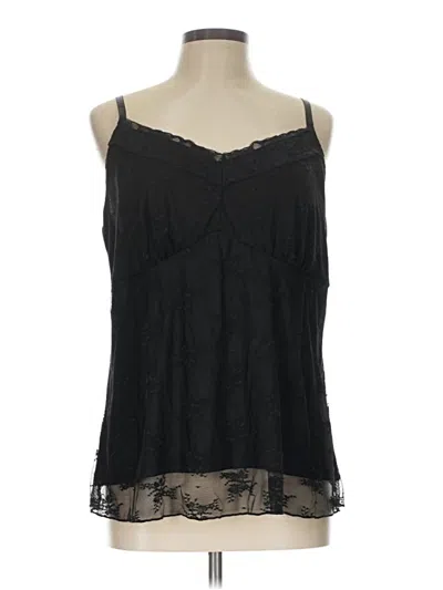 Pre-owned Torrid Tank Top Black Strapless Neckline Tops