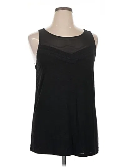 Pre-owned Torrid Tank Top Black Strapless Neckline Tops