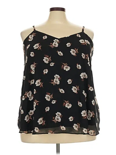 Pre-owned Torrid Tank Top Black Strapless Neckline Tops