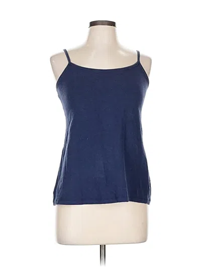 Pre-owned Torrid Tank Top Blue Halter Neckline Tops