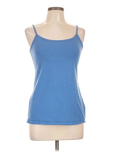 Pre-owned Torrid Tank Top Blue Halter Neckline Tops