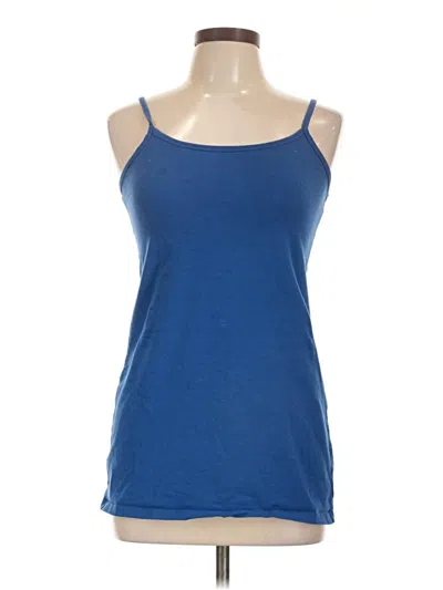 Pre-owned Torrid Tank Top Blue Halter Neckline Tops