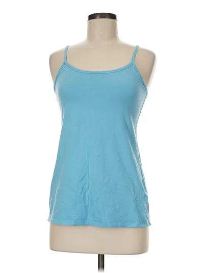 Pre-owned Torrid Tank Top Blue Halter Neckline Tops