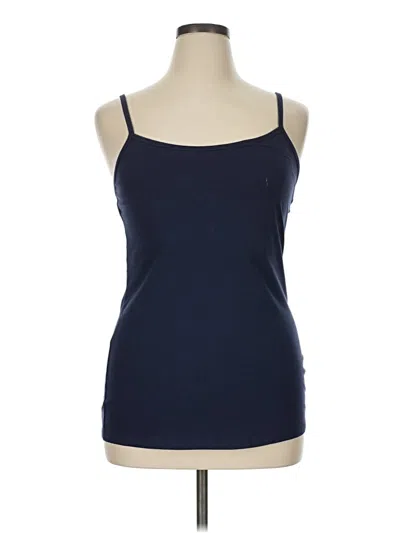 Pre-owned Torrid Tank Top Blue Strapless Neckline Tops