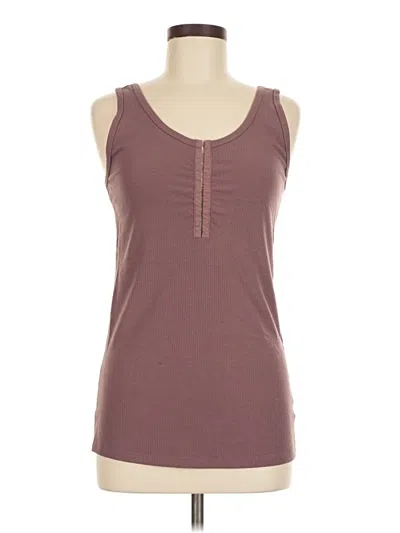 Pre-owned Torrid Tank Top Brown Open Neckline Tops