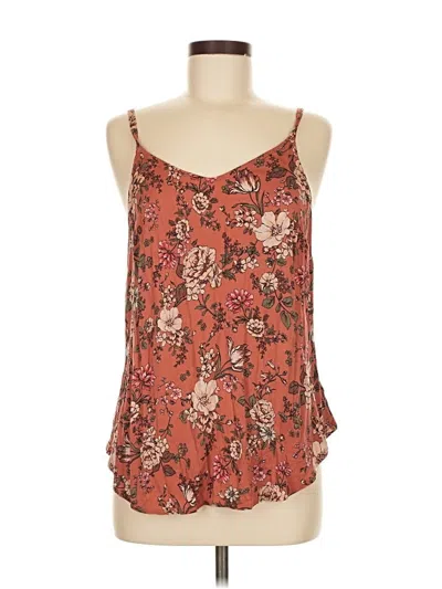 Pre-owned Torrid Tank Top Brown Strapless Neckline Tops
