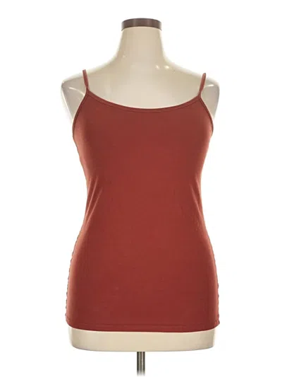 Pre-owned Torrid Tank Top Brown Strapless Neckline Tops