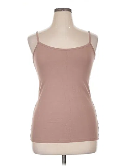 Pre-owned Torrid Tank Top Brown Strapless Neckline Tops