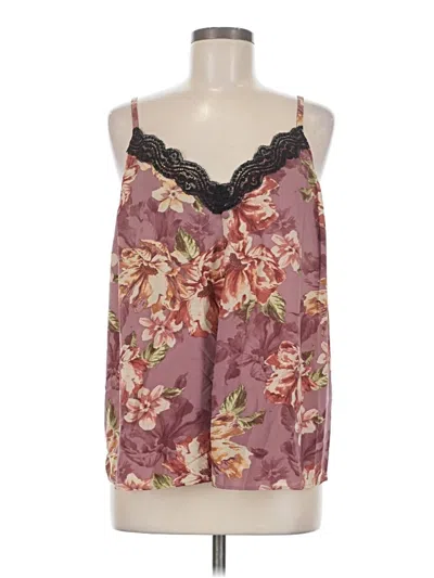 Pre-owned Torrid Tank Top Burgundy Halter Neckline Tops