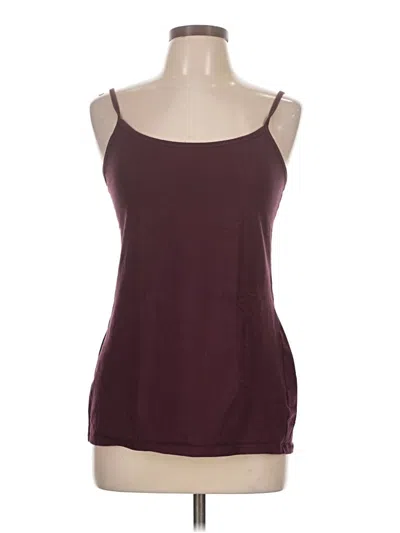 Pre-owned Torrid Tank Top Burgundy Strapless Neckline Tops