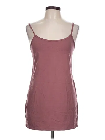 Pre-owned Torrid Tank Top Burgundy Strapless Neckline Tops