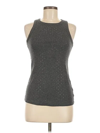 Pre-owned Torrid Tank Top Gray Halter Neckline Tops