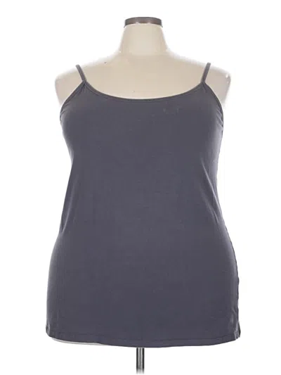 Pre-owned Torrid Tank Top Gray Strapless Neckline Tops