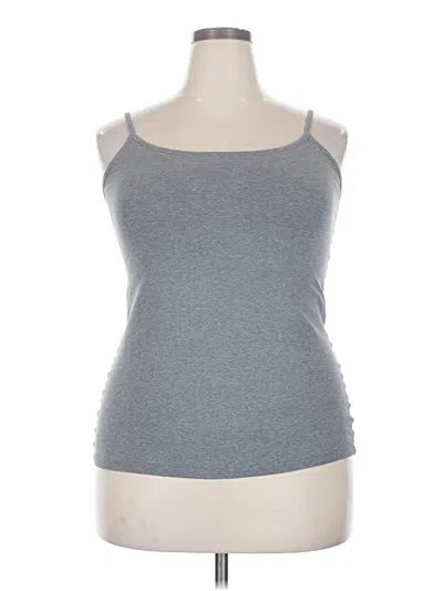 Pre-owned Torrid Tank Top Gray Strapless Neckline Tops