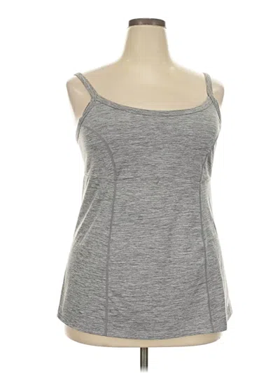Pre-owned Torrid Tank Top Gray Strapless Neckline Tops