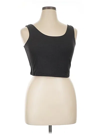 Pre-owned Torrid Tank Top Gray Strapless Neckline Tops
