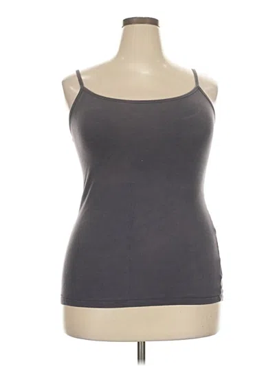 Pre-owned Torrid Tank Top Gray Strapless Neckline Tops