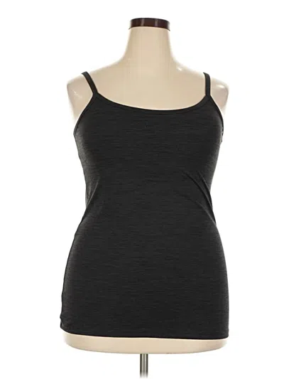 Pre-owned Torrid Tank Top Gray Strapless Neckline Tops