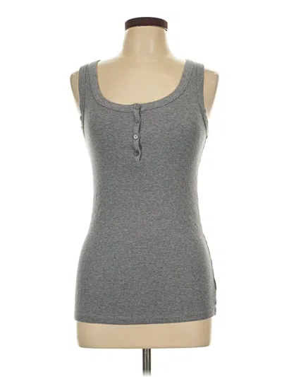 Pre-owned Torrid Tank Top Gray Sweetheart Neckline Tops