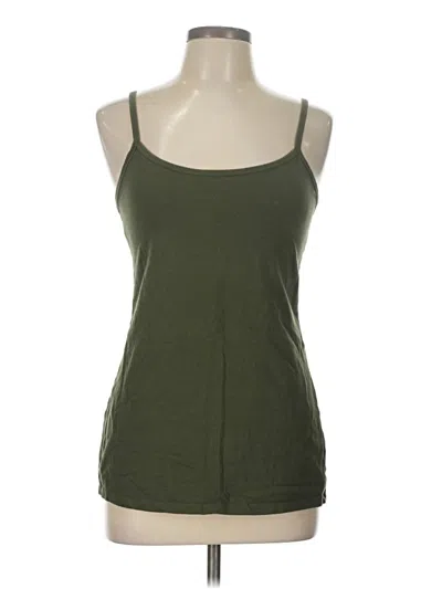Pre-owned Torrid Tank Top Green Halter Neckline Tops
