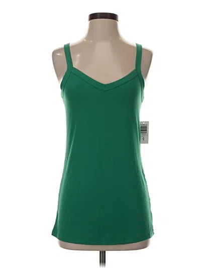 Torrid Tank Top Green Sweetheart Neckline Tops