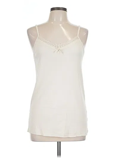 Pre-owned Torrid Tank Top Ivory Halter Neckline Tops