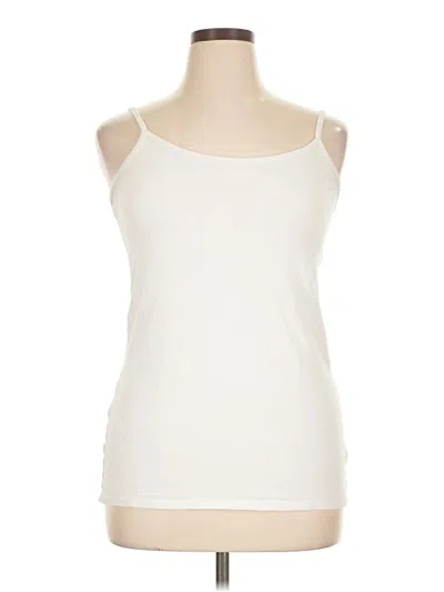 Pre-owned Torrid Tank Top Ivory Strapless Neckline Tops