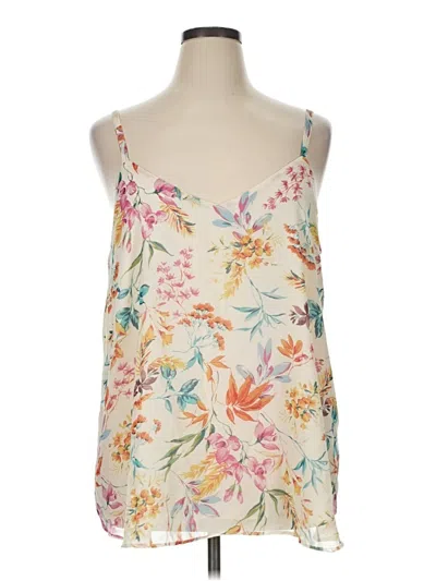 Pre-owned Torrid Tank Top Ivory Strapless Neckline Tops
