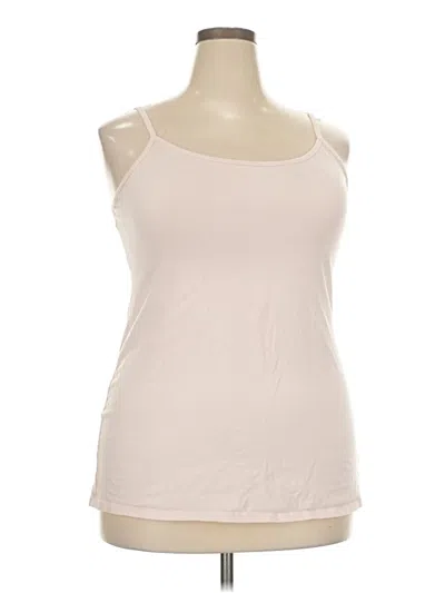 Pre-owned Torrid Tank Top Ivory Strapless Neckline Tops