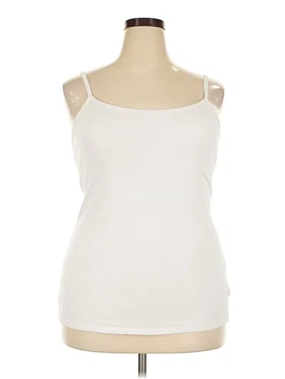 Pre-owned Torrid Tank Top Ivory Strapless Neckline Tops