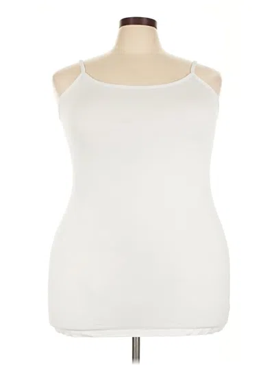 Pre-owned Torrid Tank Top Ivory Strapless Neckline Tops